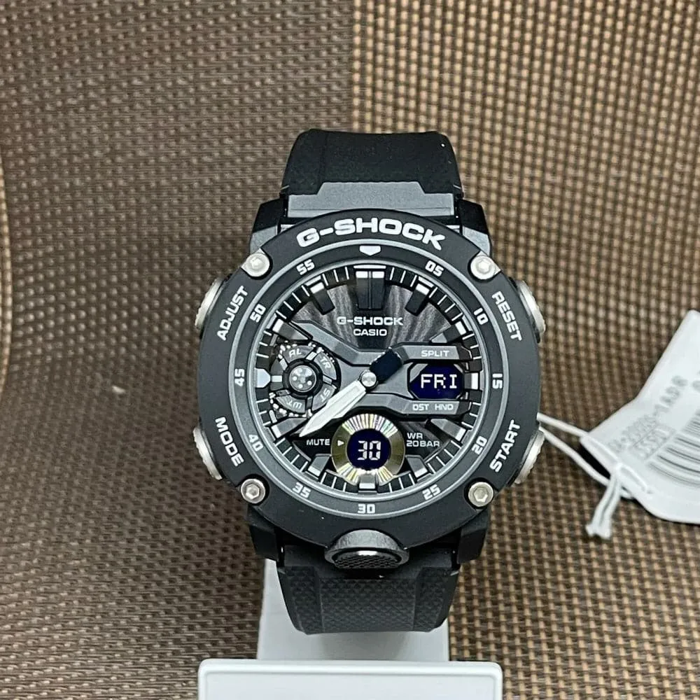   G-Shock Black Dial Resin Strap Men Watch GA-2000S-1ADR-P