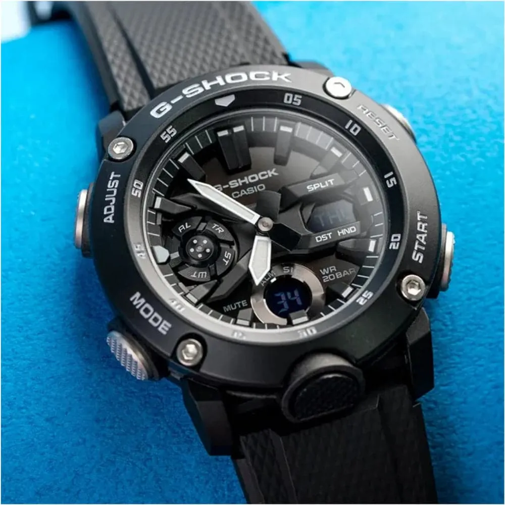   G-Shock Black Dial Resin Strap Men Watch GA-2000S-1ADR-P
