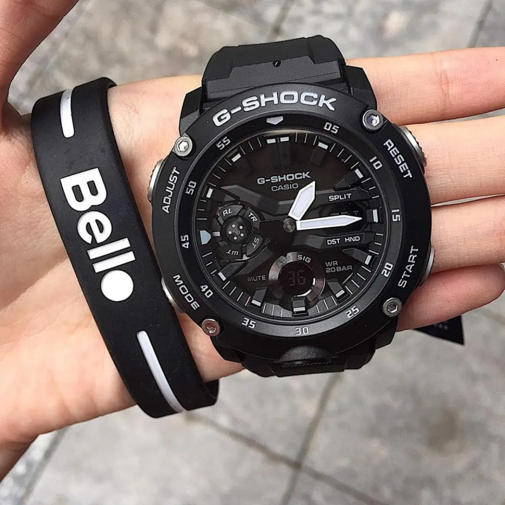   G-Shock Black Dial Resin Strap Men Watch GA-2000S-1ADR-P