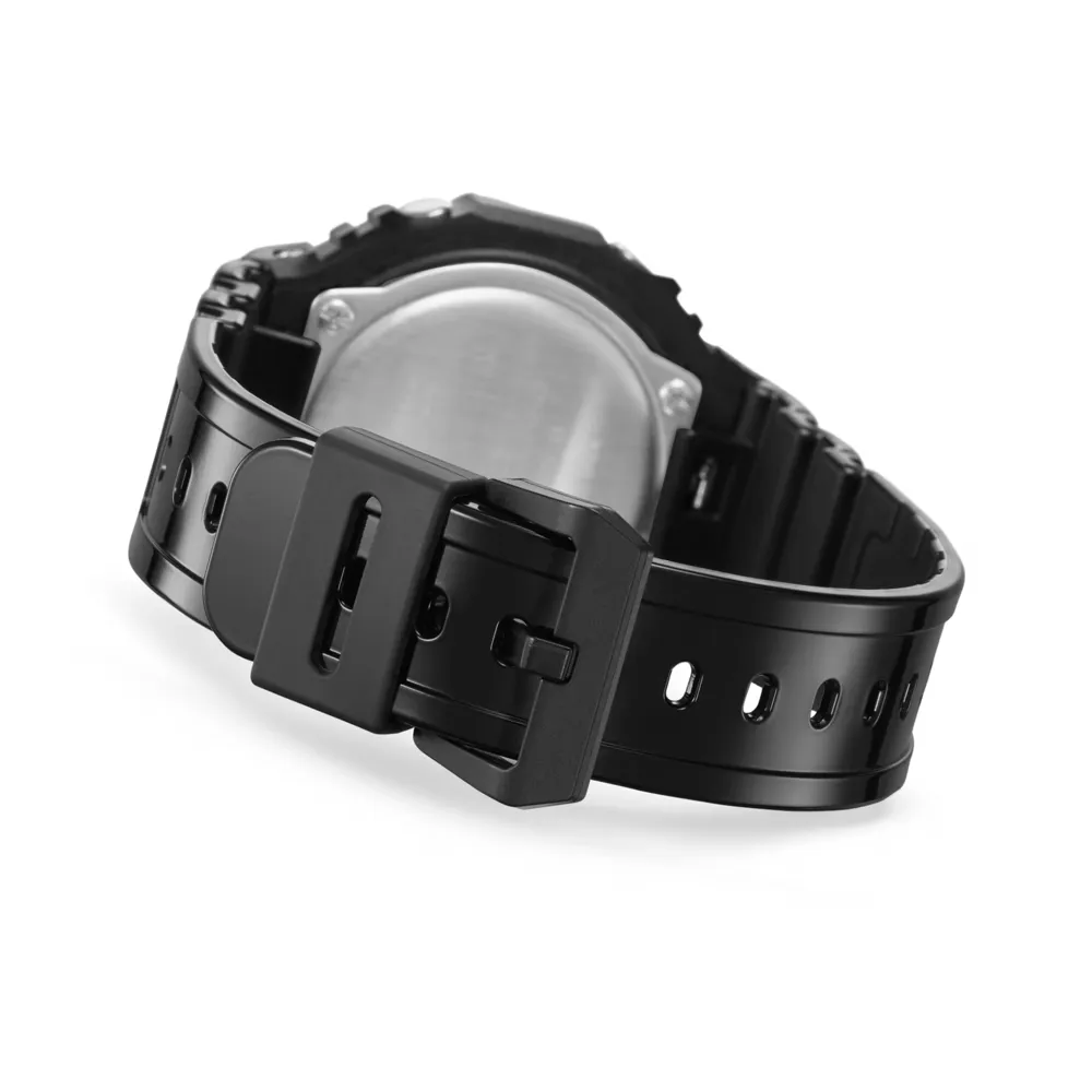   G-Shock Black Glossy Resin Strap 200 Meter World Time Watch GA-2100RGB-1ADR