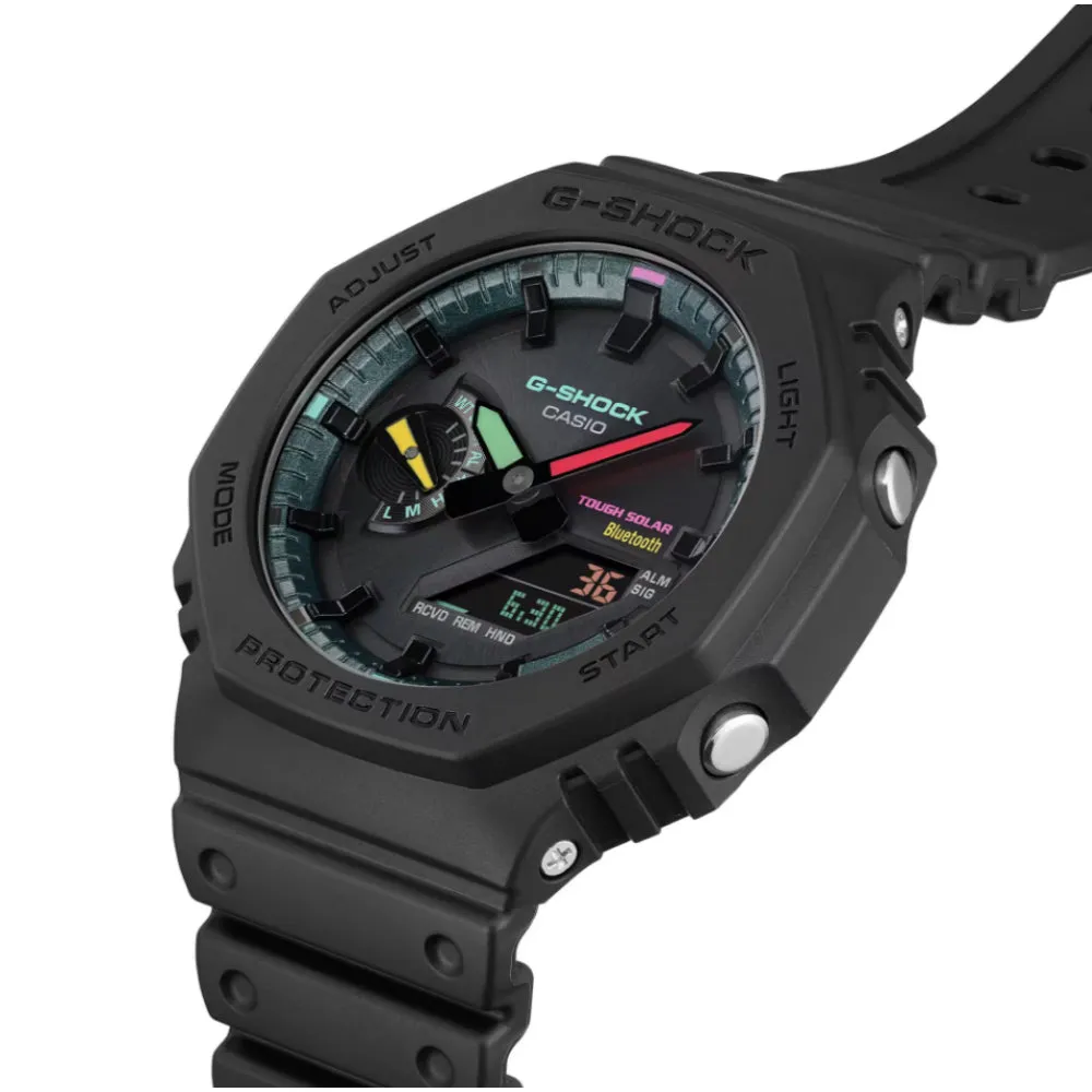   G-Shock Black Matte Resin Strap Men Watch GA-B2100MF-1ADR