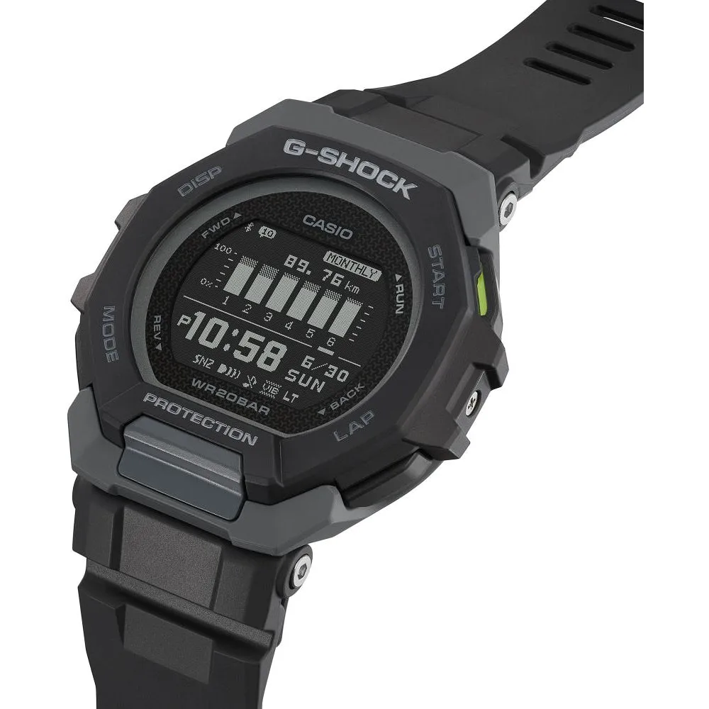   G-Shock Black Resin Band Watch GBD-300-1DR