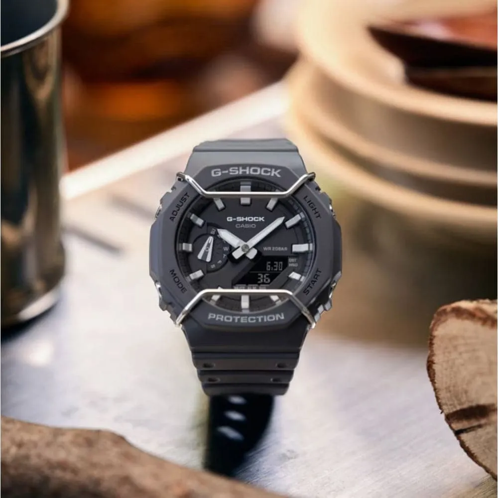   G-Shock Black Resin Strap Men Watch GA-2100PTS-8ADR-P