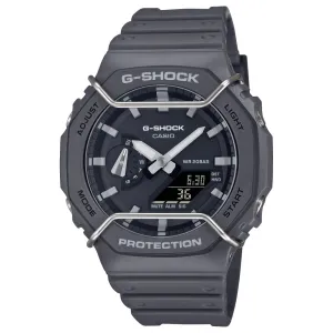Casio G-Shock Black Resin Strap Men Watch GA-2100PTS-8ADR-P 