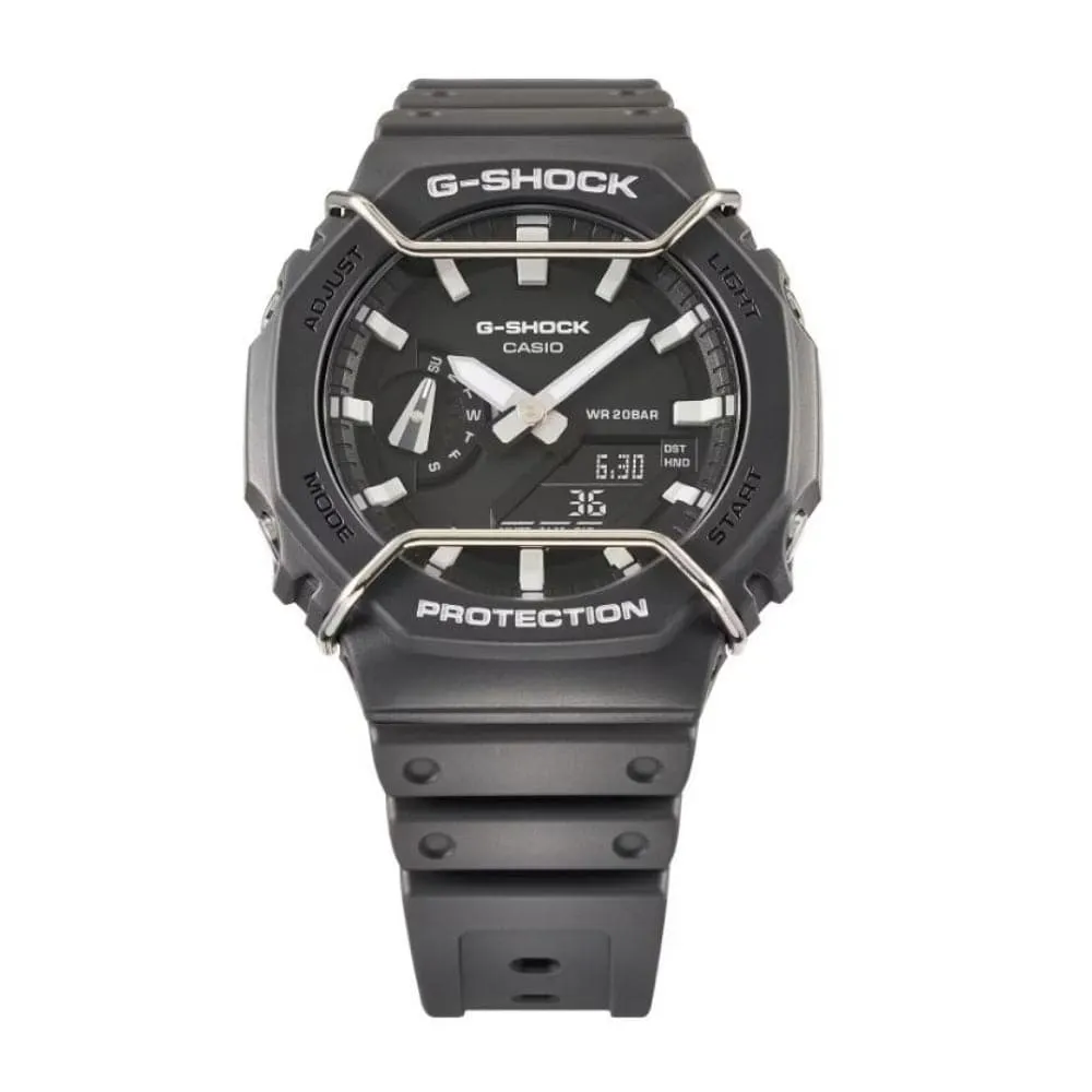   G-Shock Black Resin Strap Men Watch GA-2100PTS-8ADR-P