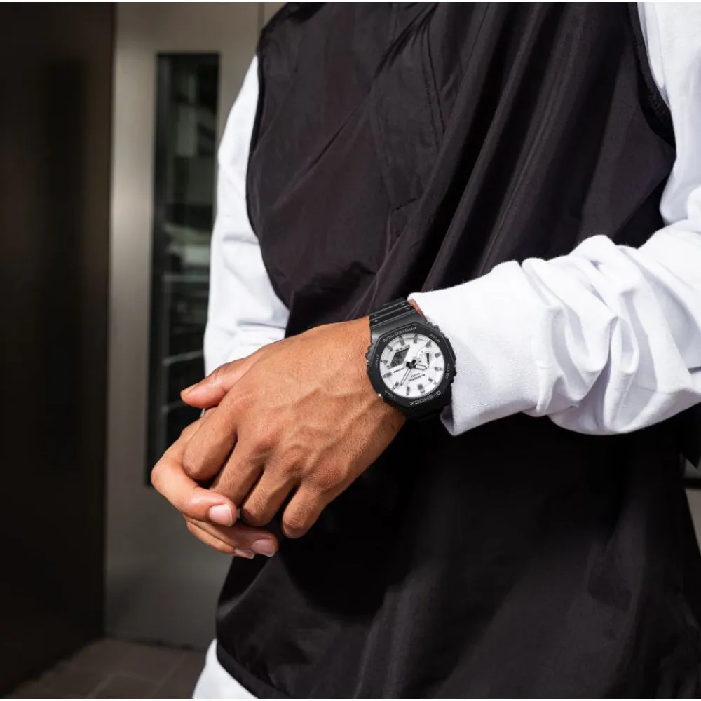   G-Shock Black Resin Strap Men Watch GA-2100WD-1ADR