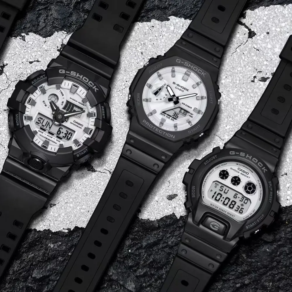   G-Shock Black Resin Strap Men Watch GA-2100WD-1ADR