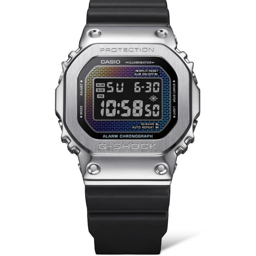   G-Shock Black Resin Strap Men Watch GM-5600RW-1DR-P