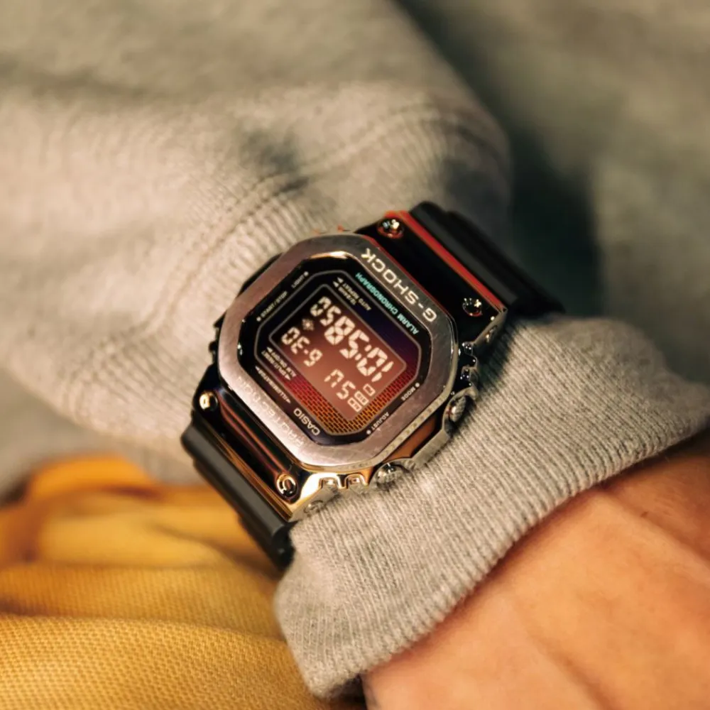   G-Shock Black Resin Strap Men Watch GM-5600RW-1DR-P