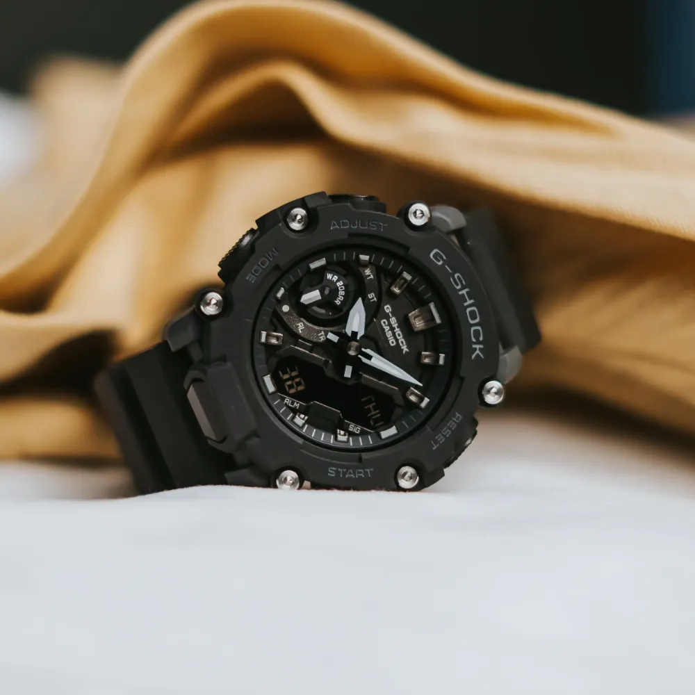   G-Shock Black Resin Strap Men Watch GMA-S2200-1ADR-P