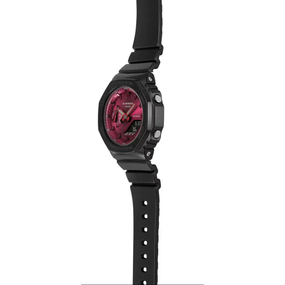   G-Shock Black Resin Strap Women Watch GMA-S2100RB-1ADR-P