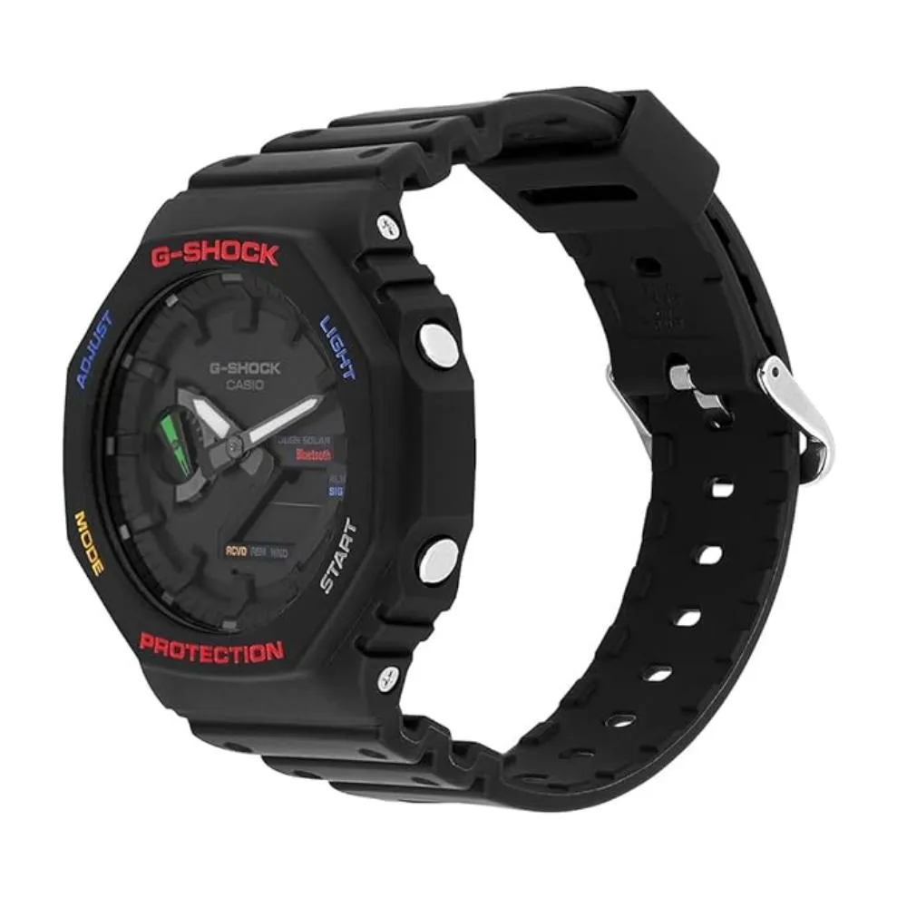   G-Shock Bluetooth Connect Analog-Digital Black Dial Men GA-B2100FC-1ADR