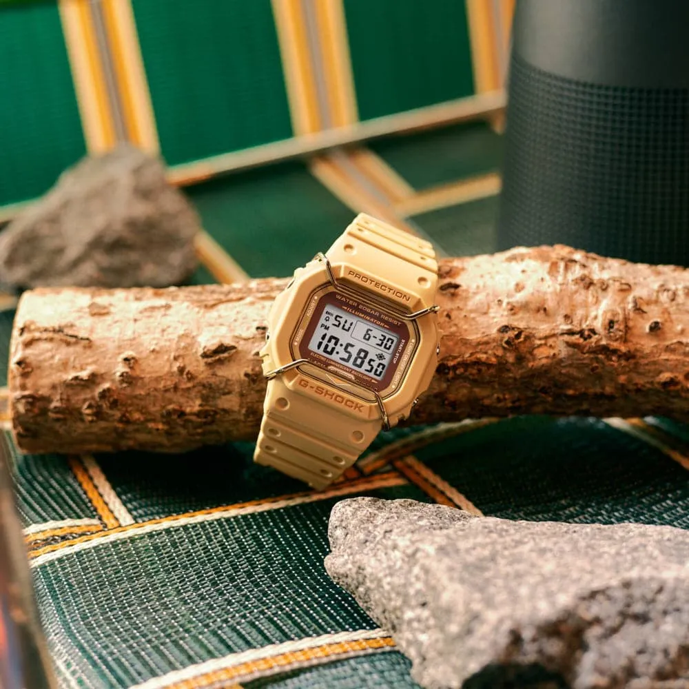   G-Shock Brown Resin Strap Men Watch DW-5600PT-5DR