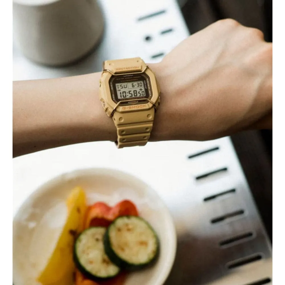   G-Shock Brown Resin Strap Men Watch DW-5600PT-5DR