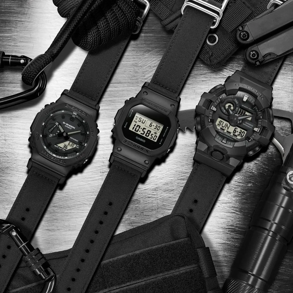   G-Shock Digital Analog Black Resin Strap Shock Resistant Unisex Watch GA-700BCE-1ADR