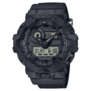 Casio G-Shock Digital Analog Black Resin Strap Shock Resistant Unisex Watch GA-700BCE-1ADR 