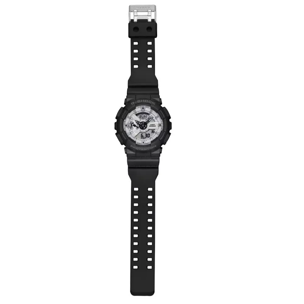   G-Shock Digital-Analogue Black Resin Strap Men Watch GA-100WD & GA-110WD Series