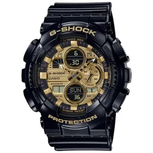 Casio G-Shock Digital-Analogue Black Resin Strap Men Watch GA-140GB-1A1DR-P 