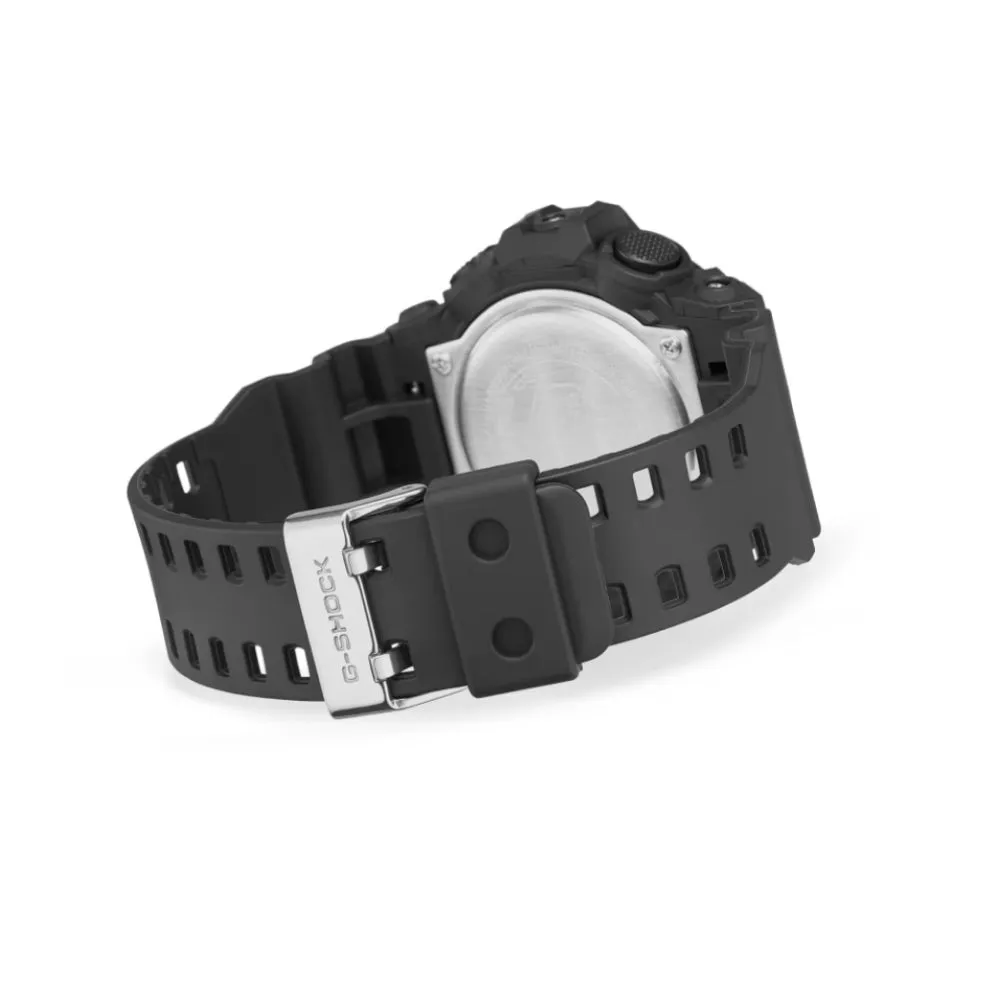   G-Shock Digital-Analogue Black Resin Strap Men Watch GA-700MF-1ADR