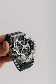   G-Shock Digital-Analogue Black Resin Strap Men Watch GM-700-1ADR