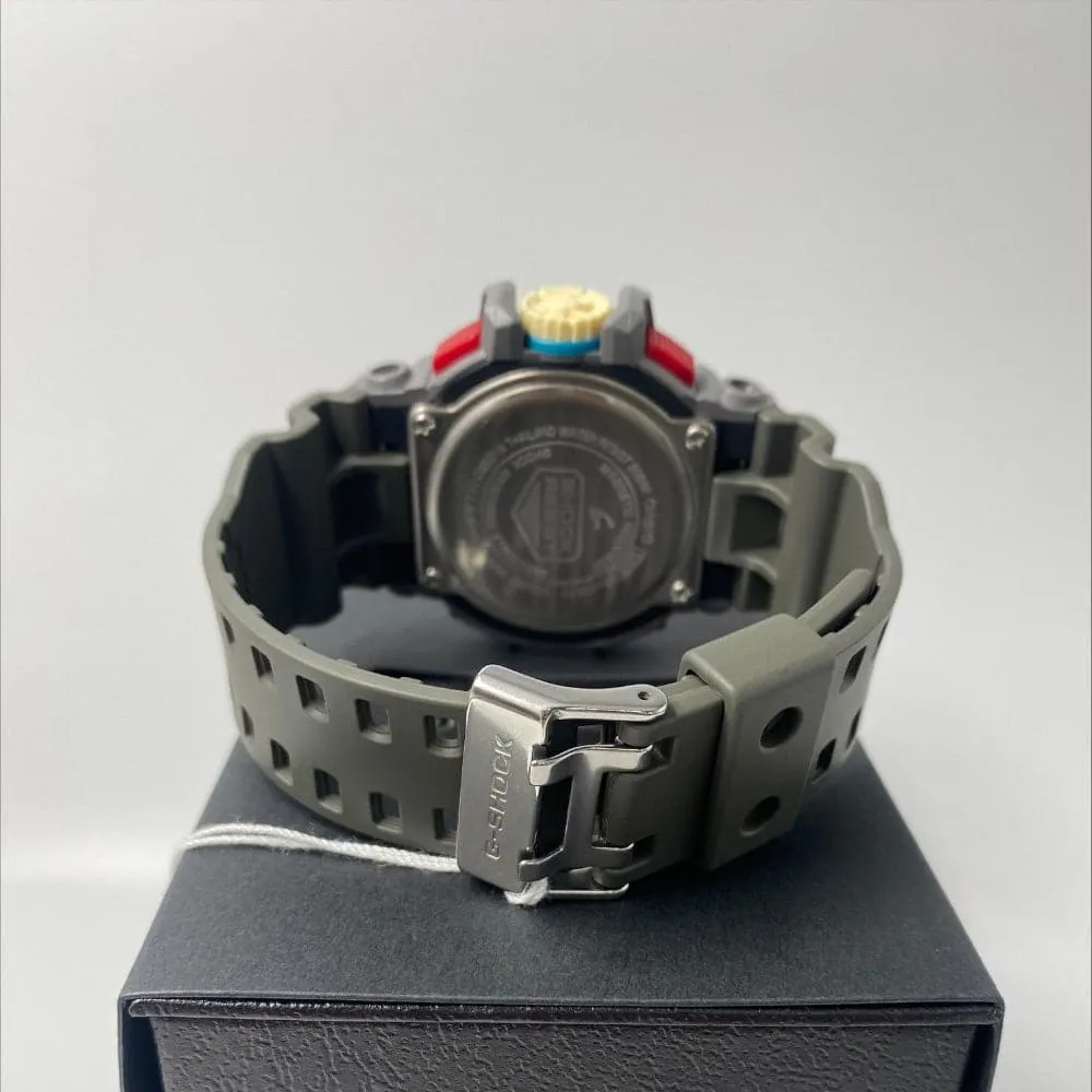   G-Shock Digital-Analogue Gray Resin Strap Men Watch GA-400PC-8ADR