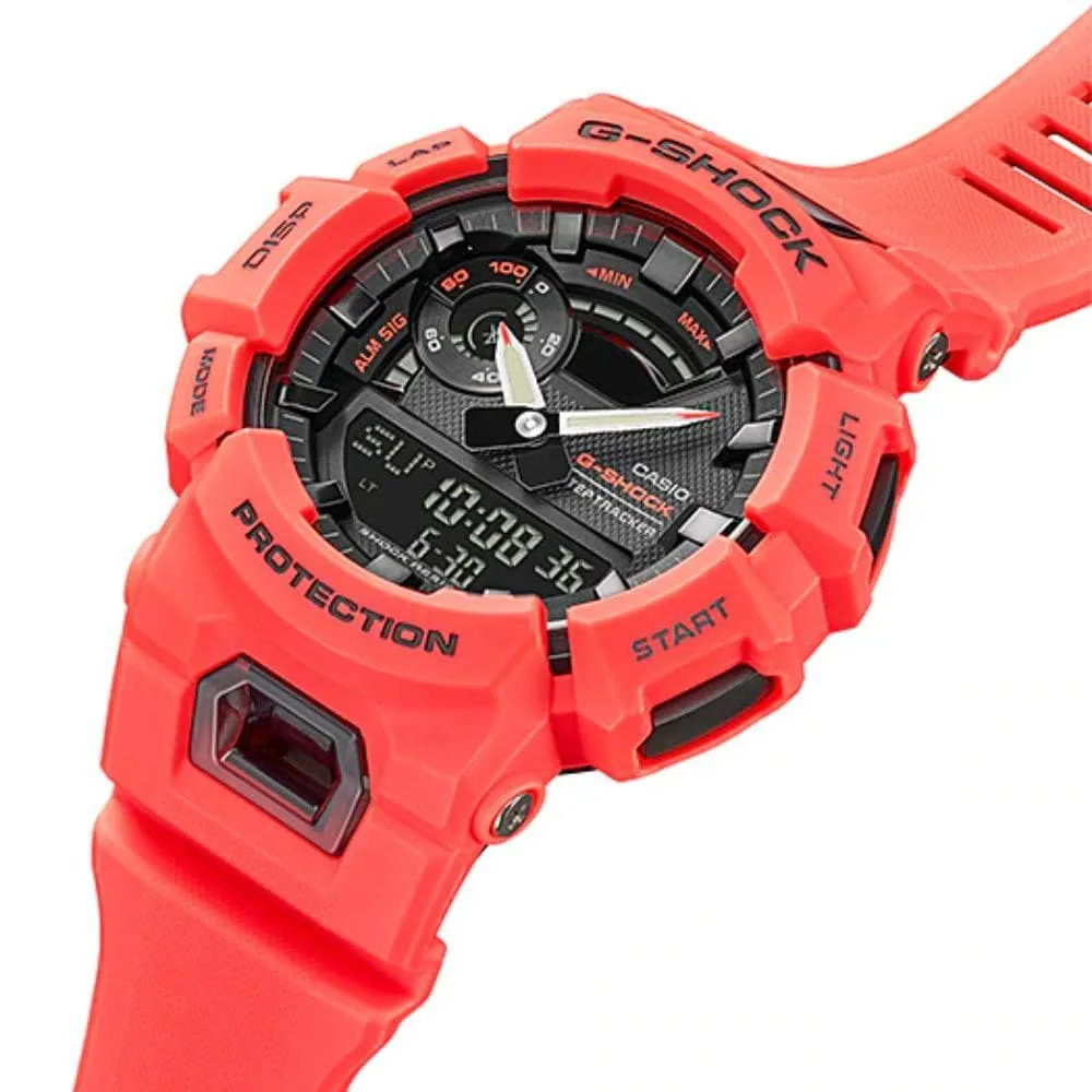   G-Shock Digital-Analogue Pink Resin Strap Unisex Watch GBA-900-4ADR-P