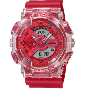 Casio G-Shock Digital-Analogue Red Resin Strap Men Watch GA-110GL-4ADR 