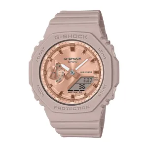 Casio G-Shock Digital-Analogue Rose Gold Resin Strap Men Watch GMA-S2100MD-4ADR-P 