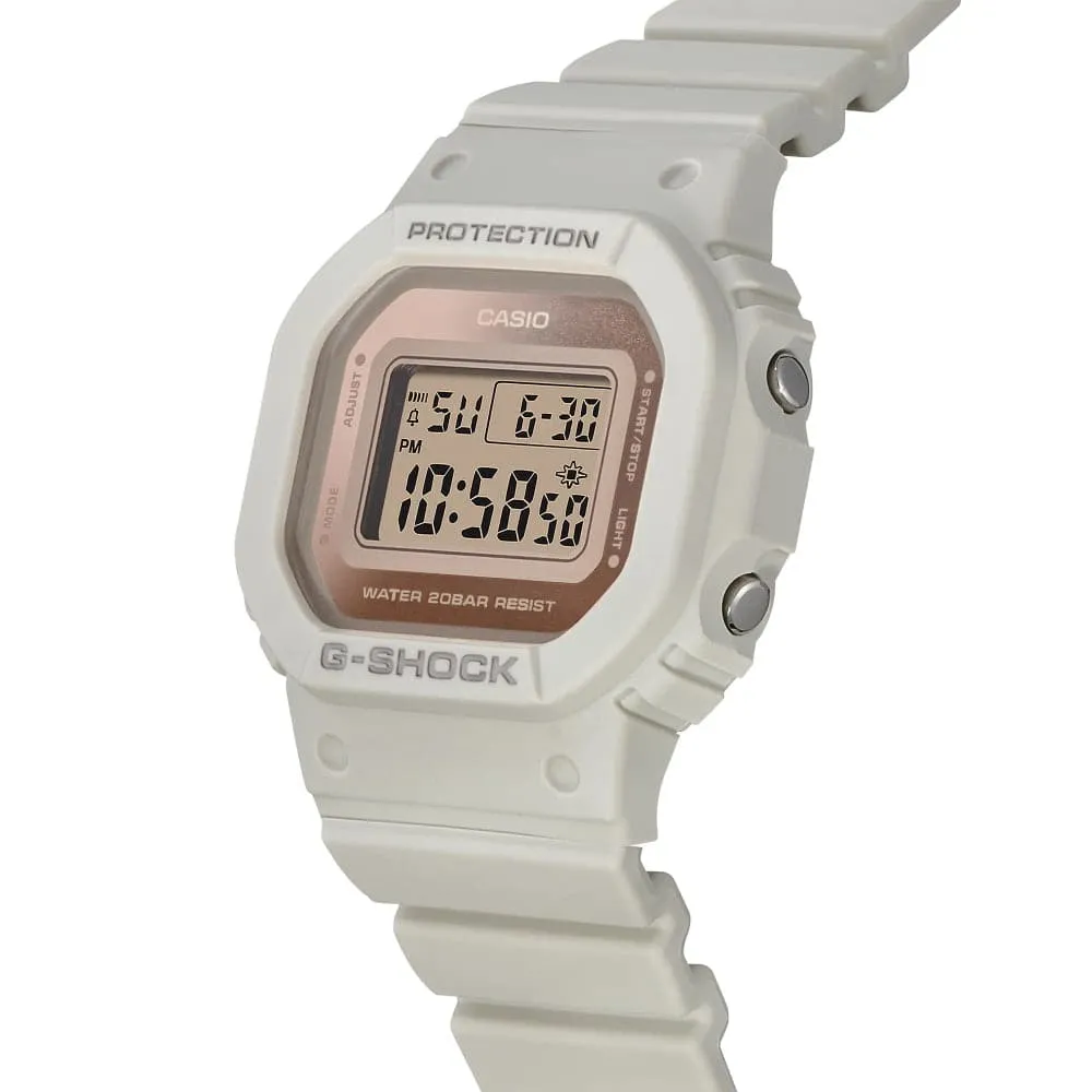   G-Shock Digital Beige Resin Strap Women Watch GMD-S5600-8DR-P