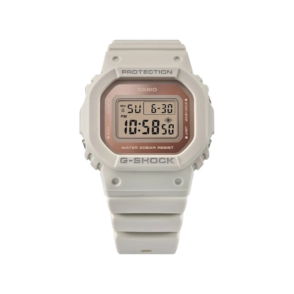   G-Shock Digital Beige Resin Strap Women Watch GMD-S5600-8DR-P
