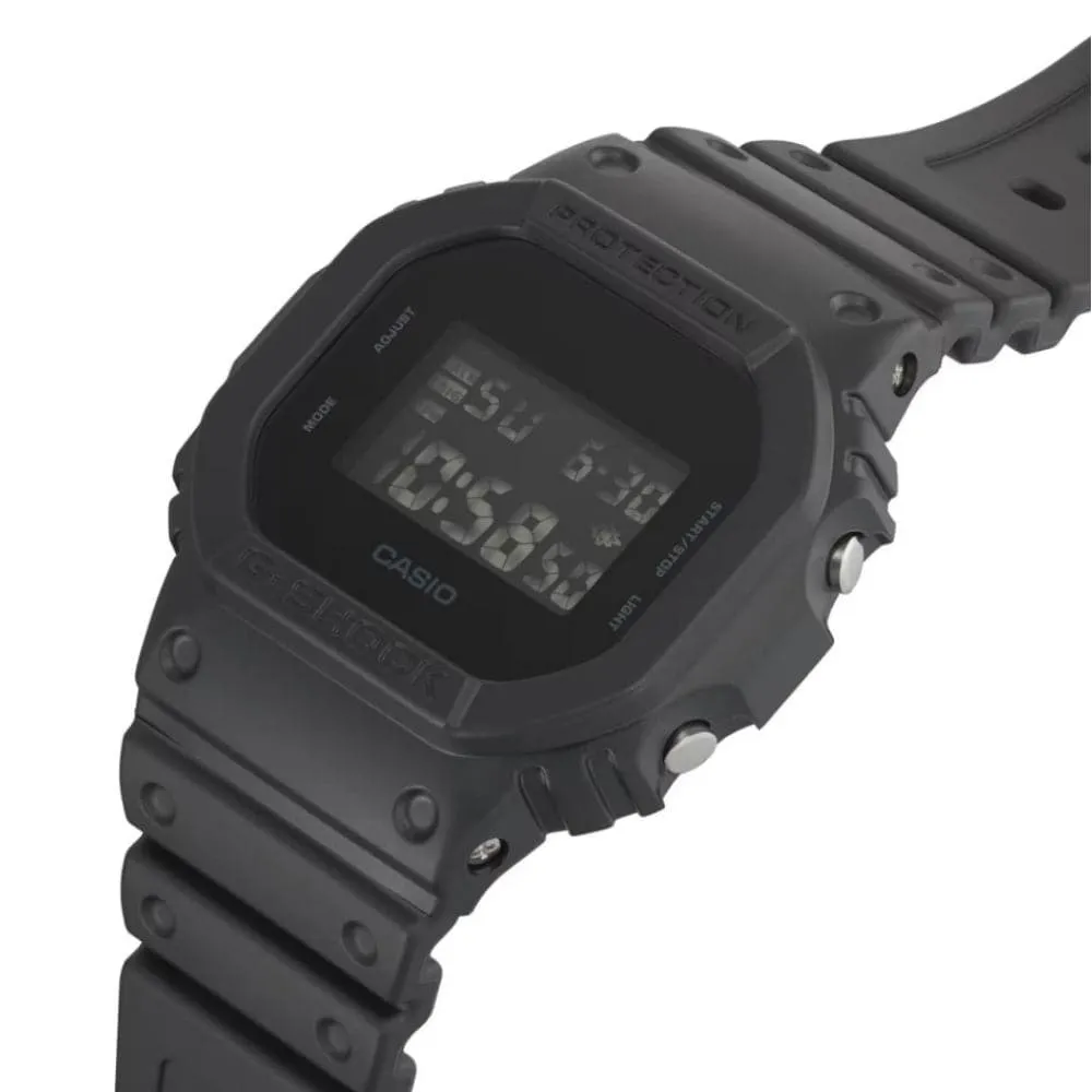   G-Shock Digital Black Resin Strap Men Watch DW-5600UBB-1DR