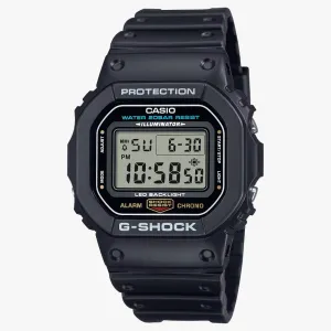 Casio G-Shock Digital Black Resin Strap Men Watch DW-5600UE-1DR-P 