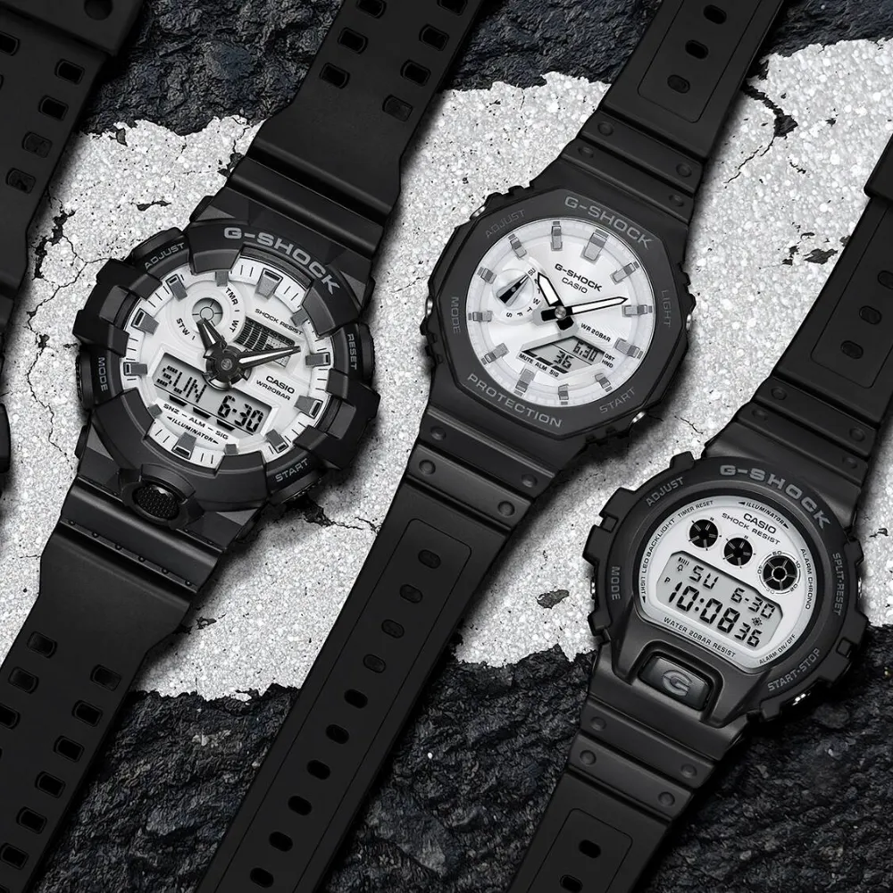   G-Shock Digital Black Resin Strap Men Watch DW-6900WD-1DR