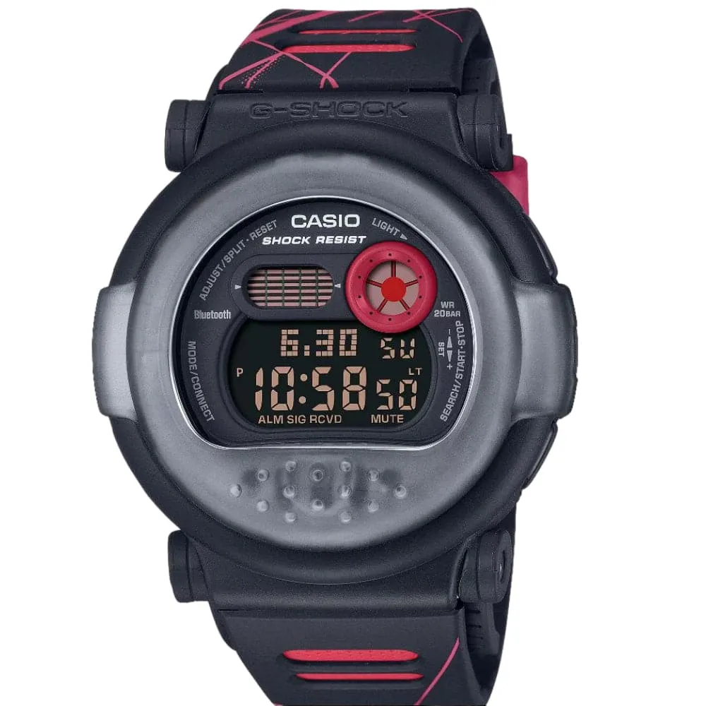 Casio G-Shock Digital Black Resin Strap Men Watch G-B001MVA-1DR 
