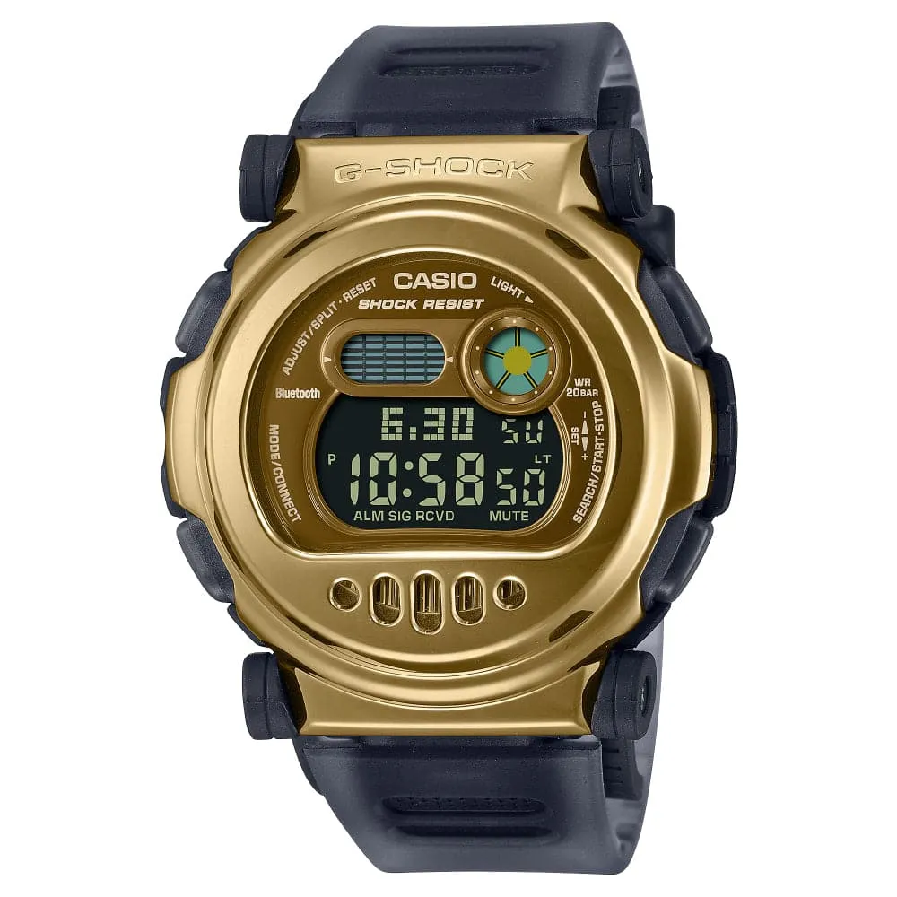   G-Shock Digital Black Resin Strap Men Watch G-B001MVB-8DR