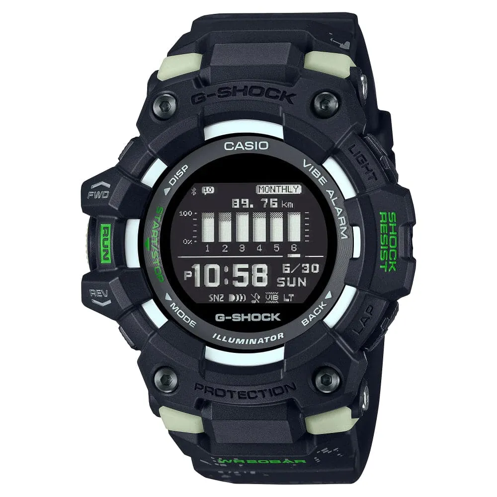 Casio G-Shock Digital Black Resin Strap Men Watch GBD-100LM-1DR 