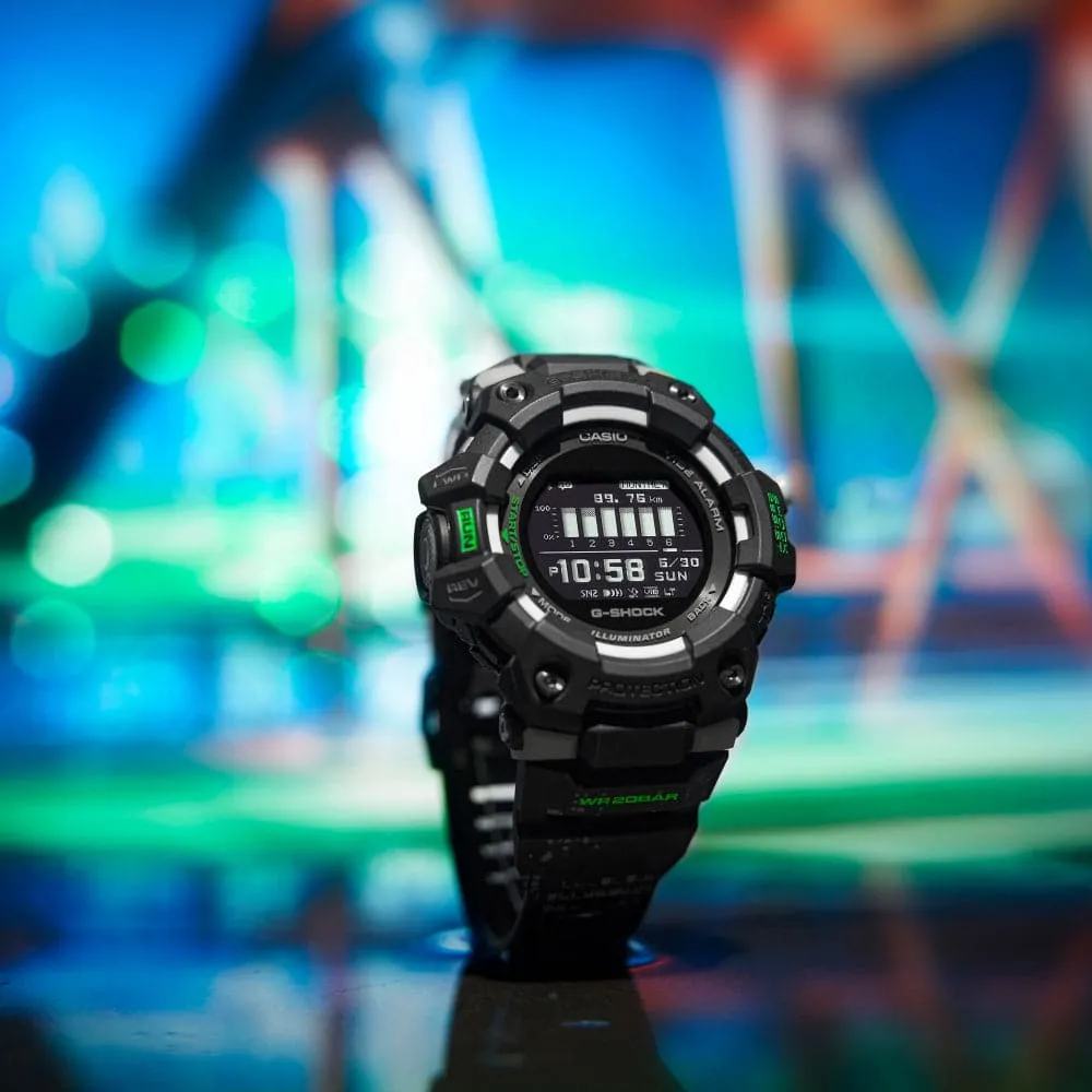   G-Shock Digital Black Resin Strap Men Watch GBD-100LM-1DR