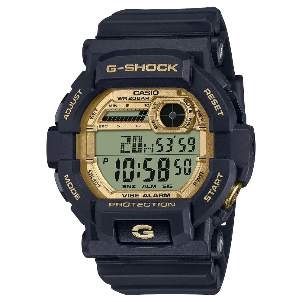 Casio G-Shock Digital Black Resin Strap Men Watch GD-350GB-1DR-P 
