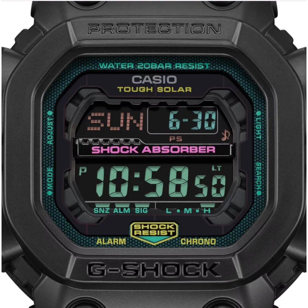   G-Shock Digital Black Resin Strap Men Watch GX-56MF-1DR