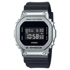 Casio G-Shock Digital Black Resin Strap Shock Resistant Men's Watch GM-5600U-1DR 