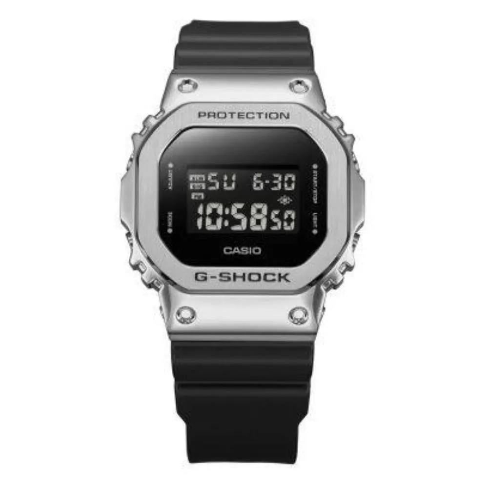   G-Shock Digital Black Resin Strap Shock Resistant Men's Watch GM-5600U-1DR