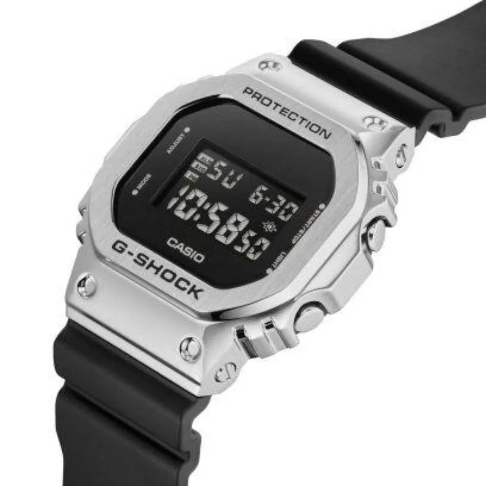   G-Shock Digital Black Resin Strap Shock Resistant Men's Watch GM-5600U-1DR