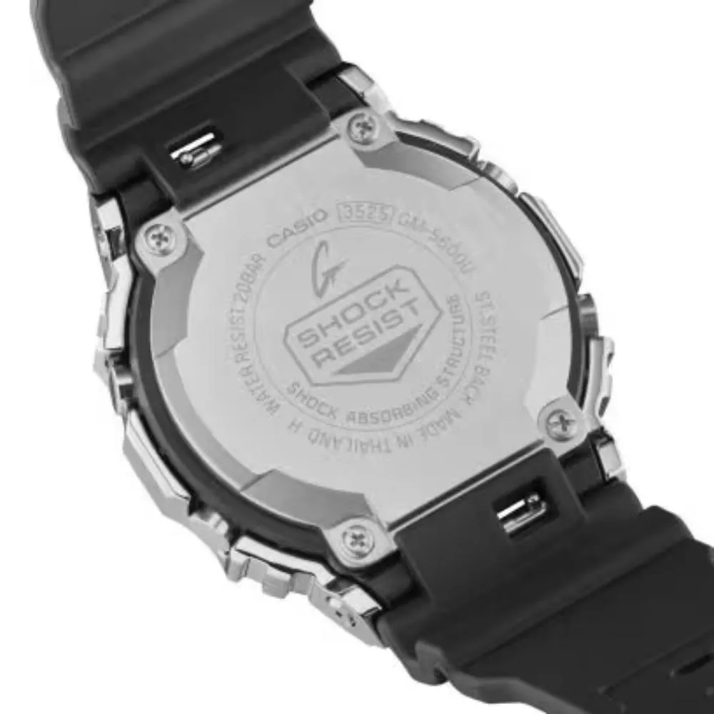   G-Shock Digital Black Resin Strap Shock Resistant Men's Watch GM-5600U-1DR