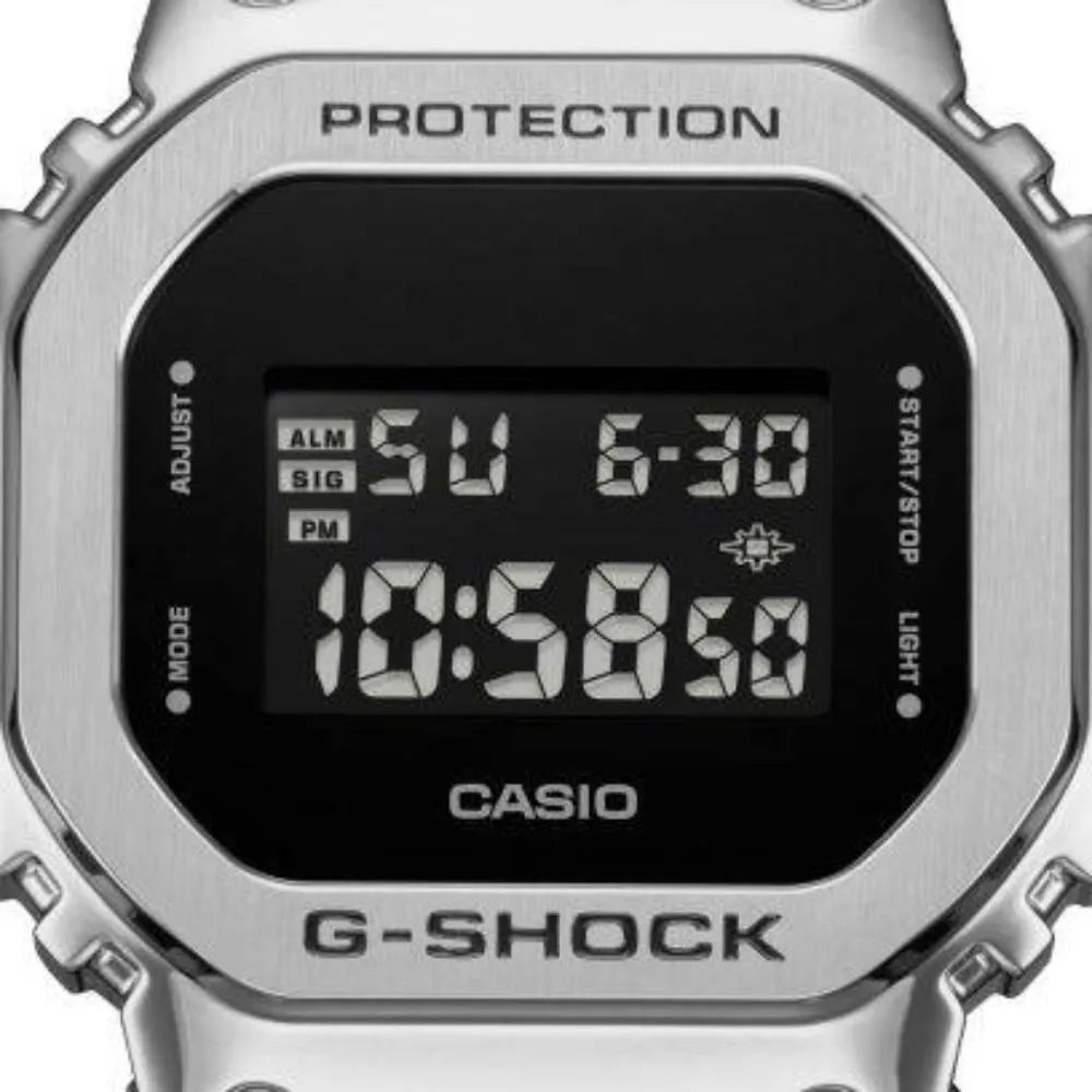   G-Shock Digital Black Resin Strap Shock Resistant Men's Watch GM-5600U-1DR
