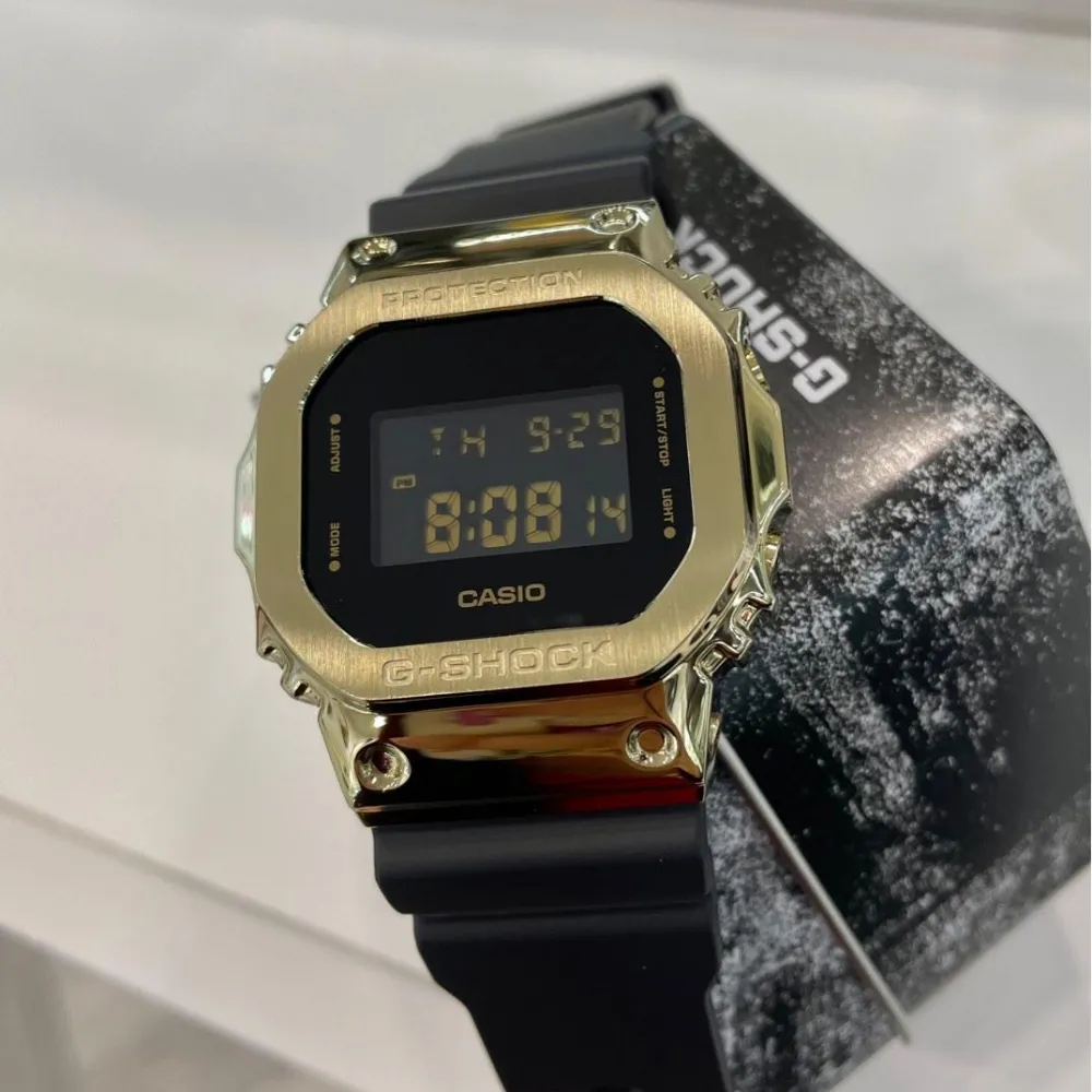   G-Shock Digital Black Resin Strap Unisex Watch GM-5600G-9DR