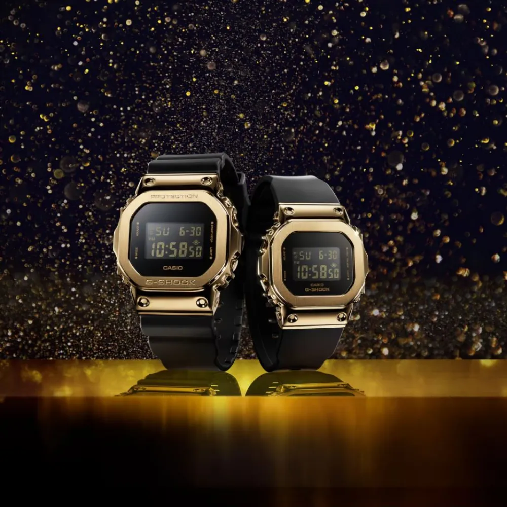   G-Shock Digital Black Resin Strap Women Watch GM-S5600GB-1DR-P