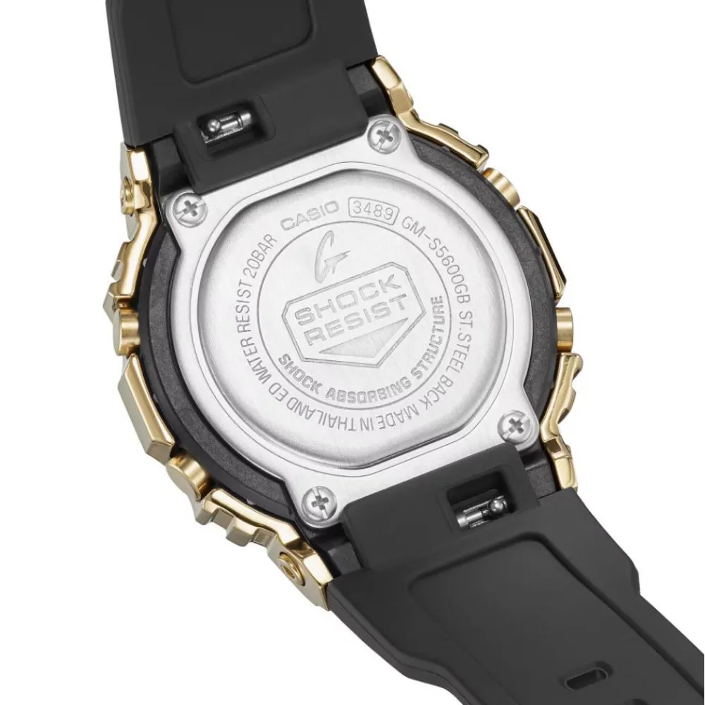   G-Shock Digital Black Resin Strap Women Watch GM-S5600GB-1DR-P