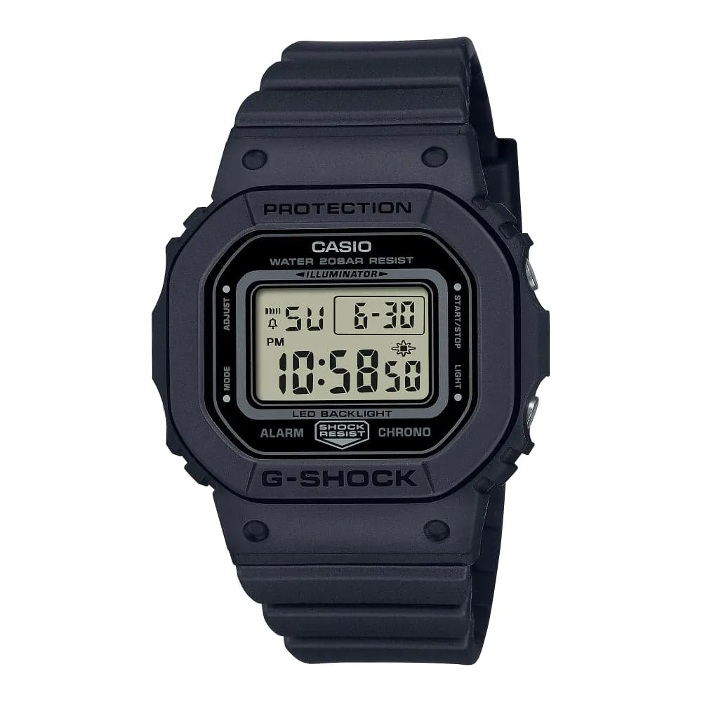 Casio G-Shock Digital Black Resin Strap Women Watch GMD-S5600BA-1DR-P 