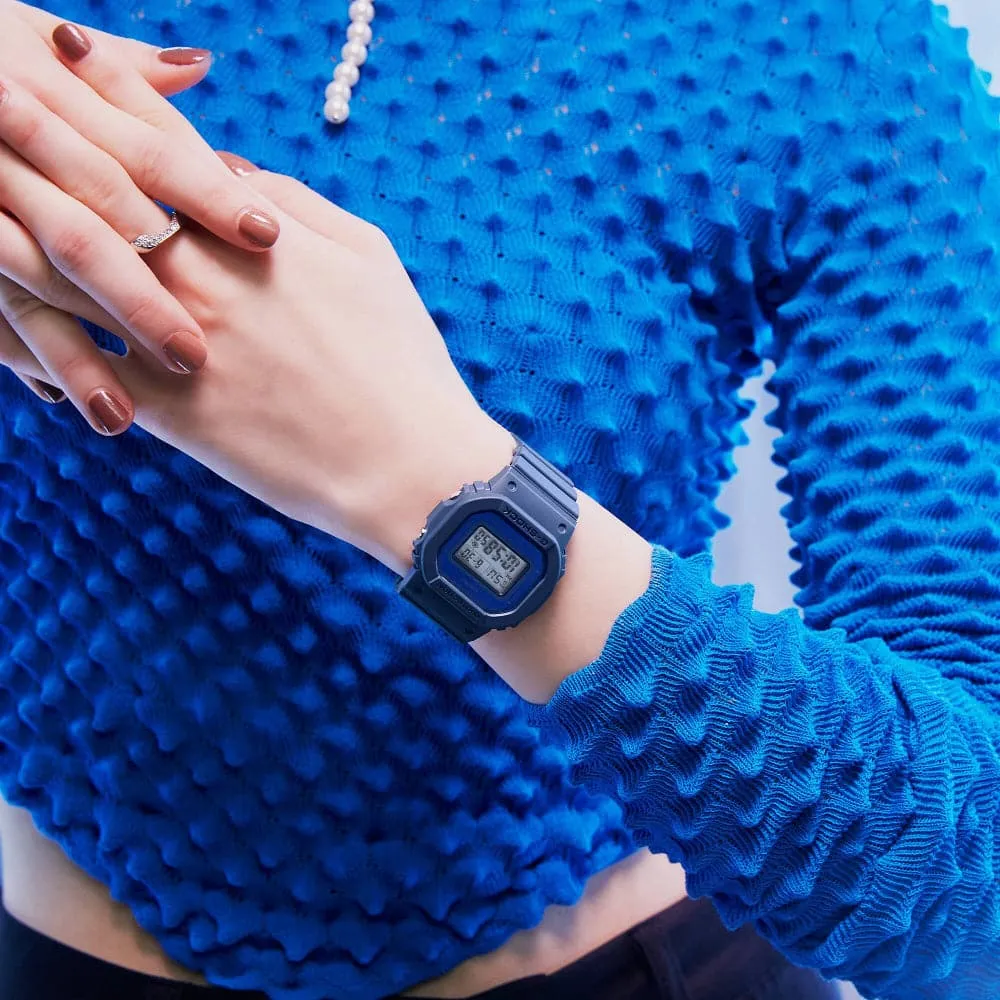   G-Shock Digital Blue Resin Strap Women Watch GMD-S5600-2DR-P
