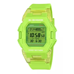 Casio G-Shock Digital Bluetooth Connects Green Resin Strap Men's Watch GD-B500S-3DR 